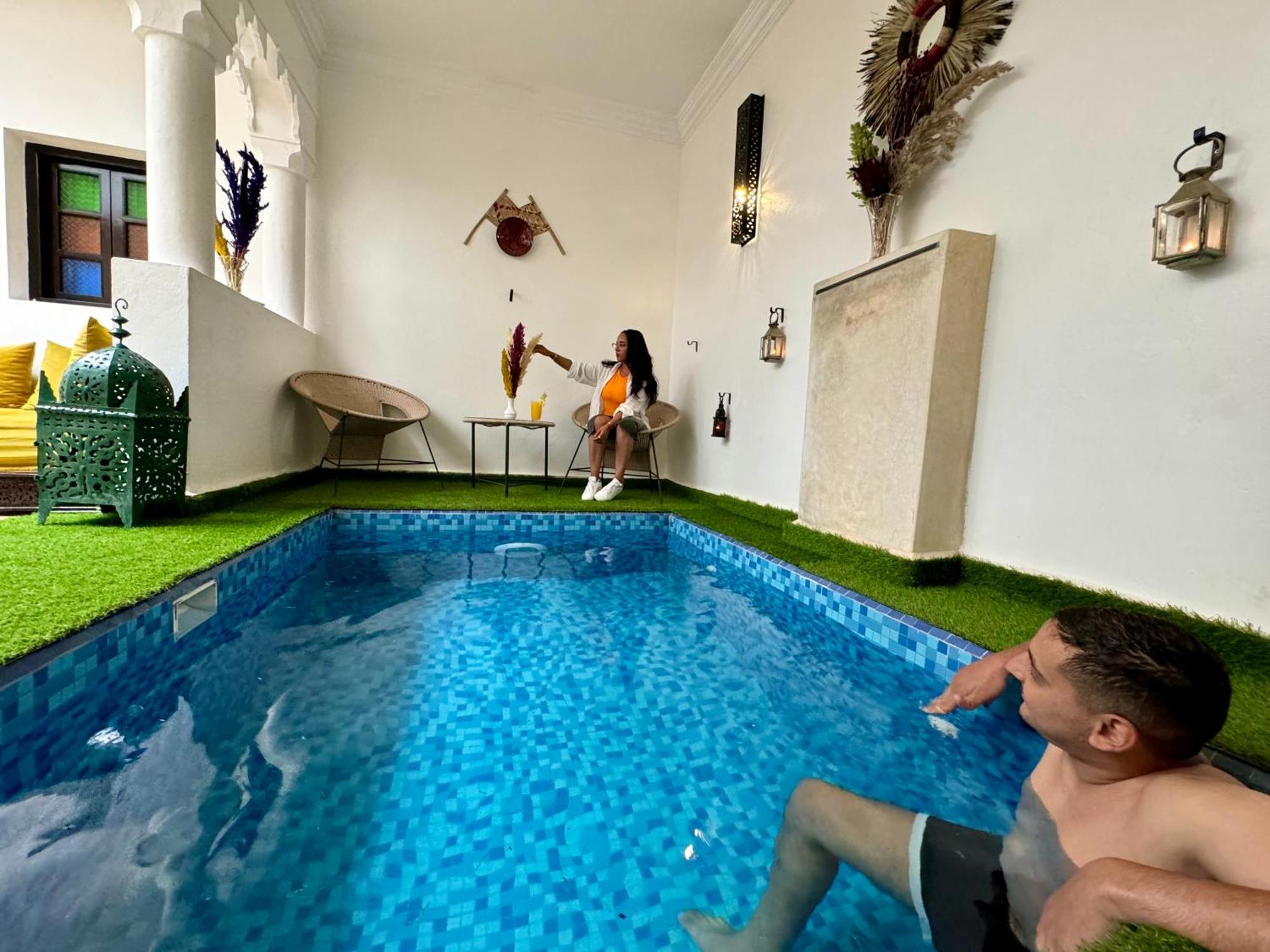 Riad Iklil Marrakesh Eksteriør billede